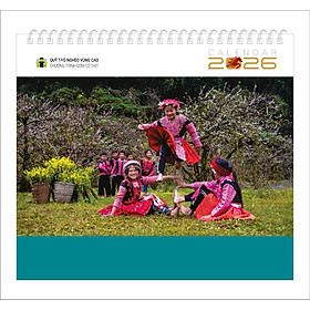 Lịch bàn Trẻ em Vùng Cao 2026 - Lịch Cơm Có Thịt