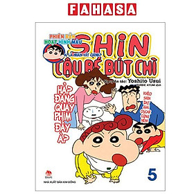 Sách - Shin - Cậu Bé Bút Chì - Phiên Bản Hoạt Hình Màu - Tập 5 - Ai Là Nhân Vật Chính? (Tái Bản 2024)