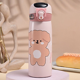 BÌNH GIỮ NHIỆT GẤU MINI CAO CẤP 450 ML