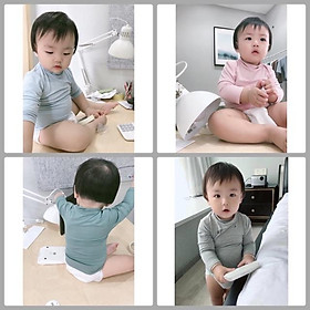 Áo bún cổ 3 phân cho bé, chất mềm, mượt, đẹpcho bé trai bé gái