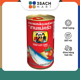 Cá Hộp Ba Cô Gái Sardine - hộp 155gr