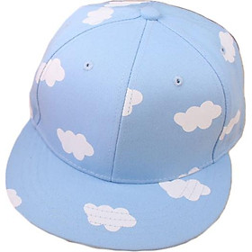 Mũ nón lưỡi trai snapback nữ SB27 mây trắng