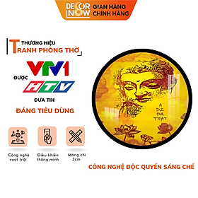 Mua Đèn Hào Quang Phật In Tranh Trúc Chỉ DECORNOW 30 40 cm  Trang Trí Ban Thờ  Hào Quang Trúc Chỉ HOA SEN DCN-TC183