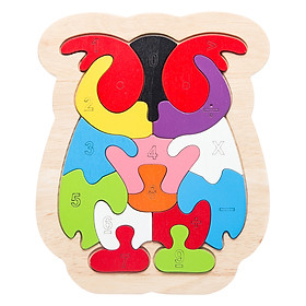 Đồ Chơi Gỗ Ghép Hình Puzzle Tottosi Mèo 303004 (10 Mảnh Ghép)