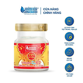 Tổ Yến Chưng Đông Trùng Hạ Thảo 15% Tổ Yến Bổ Sung VITAMIN K2 Khánh Hòa Nutrition - Lọ 70ml