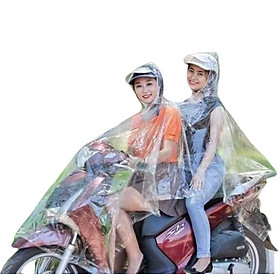 Áo mưa trùm Thành Long trong suốt siêu bền