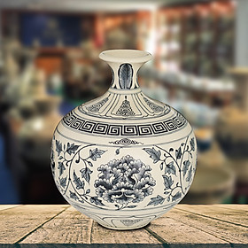 Mua Bình giọt ngọc gốm Chu Đậu - kích thước F19 x H23 cm
