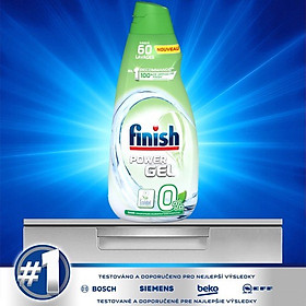 [HCM] Gel rửa chén bát Finish Eco 0% - 900ml/ chai