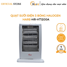 Mua Quạt sưởi điện hai bóng Halogen HR-HT1200A -hàng chính hãng thương hiệu Hare - bảo hành 18 tháng