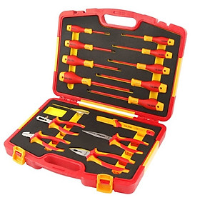 Mua Bộ dụng cụ cách điện 1000V 15 chi tiết TOLSEN V82115