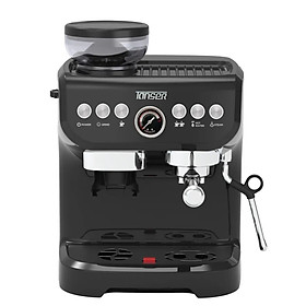 Mua Máy pha cà phê Espresso chuyên nghiệp 4 trong 1 Tanser EM3108  áp suất 19 bar  dung tích bình nước 2 lít  công suất 1560W  - Bảo hành 12 tháng