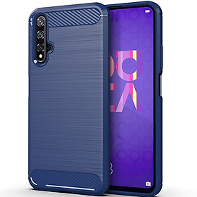 Ốp lưng chống sốc Vân Sợi Carbon cho Huawei Nova 5T