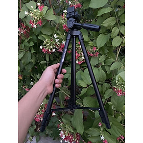 Chân máy kiểu tripod dành cho máy ảnh và điện thoại VTC 5208 PLUS - Hàng nhập khẩu - Không kèm nút bluetooth