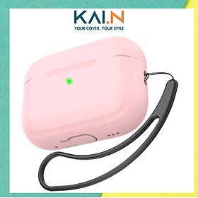 Ốp Bảo Vệ Dành Cho Airpods Pro 2, Kai.N Bounce Silicone - Hàng Chính Hãng - Stand Pink