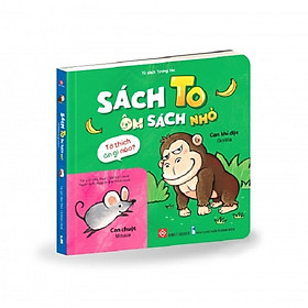 Sách Tương Tác – Sách To Ôm Sách Nhỏ (Cho bé từ 0 - 6 tuổi) – Đinh Tị Books