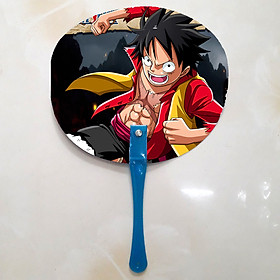 Qụat cầm tay in ảnh 2 mặt khác nhau One Piece