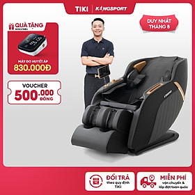 Ghế massage KINGSPORT G77 New màu sắc hiện đại, tích hợp điều khiển bằng giọng nói, khung ghế rộng rãi và thoải mái