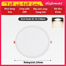 Mua Đèn LED âm trần downlight siêu mỏng cao cấp đèn LED giá rẻ đèn trần phòng khách đèn trần thạch cao siêu mỏng
