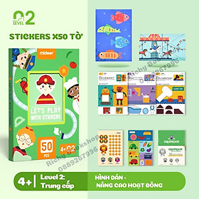 Đồ Chơi Cắt Dán Thủ Công - Mideer Let's Play With Stickers Cho Bé Phát Triển Trí Tuệ