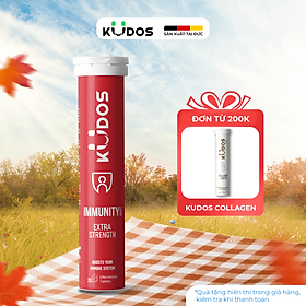 Thực phẩm bảo vệ sức khỏe KUDOS IMMUNITY BOOST EXTRA STRENGTH (20 viên/ tuýp)