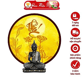 Mua Đèn Thờ Hào Quang Phật Tranh Trúc Chỉ  Trang Trí Bàn Thờ  Hào Quang Trúc Chỉ Hoa Sen Chữ Phúc TC-HQ-152