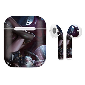 Mua Miếng dán skin chống bẩn cho tai nghe AirPods in hình Liên Quân - Veera - LQM021 (bản không dây 1 và 2)