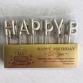 Mua Nến nhũ HPBD cắm banh sinh nhật màu đẹp