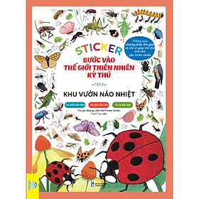 Sách - Sticker Bước Vào Thế Giới Thiên Nhiên Kỳ Thú Tập 2 - ndbooks