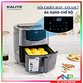 Mua Nồi Chiên Hơi Nước Kalite Steam 7 (Chức Năng Chiên  Hấp  Nướng 3 in 1 - Công Suất 1700W  Dung Tích 7L) - Hàng Chính Hãng