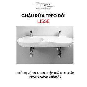 Mua Chậu rửa treo đôi nhập khẩu ORIN Lisse