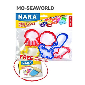 Bộ Khuôn Nặn Hình 6 Món Nara MO-SEA WORLD