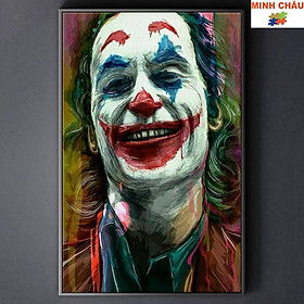 Tranh Canvas Tranh treo tường trang trí SIÊU ANH HÙNG - THE JOKER 1