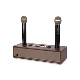 Mua Loa Bluetooth XM-U525 Kèm 2 Micro Không Dây  Âm Thanh Cực Hay  Thiết Kế Vỏ Gỗ Cực Đẹp  Độ Bền Cao