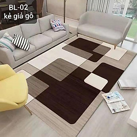 Mua Thảm trải sàn loại 1m6 x 2m3 mẫu kẻ