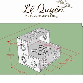 Mua Kệ Để Chân Và Để Máy Hơ Làm Nail