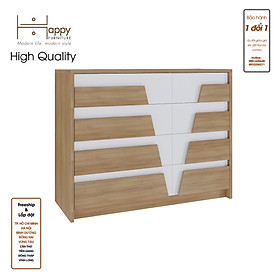 [Happy Home Furniture] PONIX, Tủ lưu trữ 8 ngăn kéo, 96cm x 32cm x 74cm ( DxRxC), THK_113