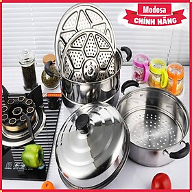 Mua Nồi Hấp 3 Tầng Modosa - Hàng Chính Hãng