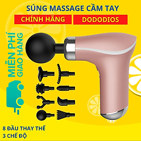 Máy massage cổ vai gáy cầm tay - Chính hãng dododios - 8 Đầu 3 Chế Độ