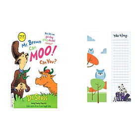 Dr. Seuss: Mr. Brown Can Moo! Can You – Bác Bờ-Rao Giả Rống Giống Như Bò! Còn Bạn? ( Tặng Kèm Bookmark Tuyệt Đẹp )