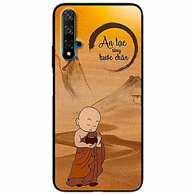 Ốp lưng in cho Huawei Nova 5T Mẫu Bước Chân An Lạc