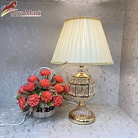 Đèn bàn - đèn ngủ để bàn pha lê cao cấp - đèn bàn trang trí hiện đại 2 chế độ MB8658
