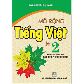 Sách - Mở Rộng Tiếng Việt Lớp 2