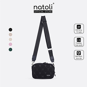 Túi đeo chéo unisex thương hiệu NATOLI BST FLEX  CROSS BAG T15 chất vải canvas chống nước tốt