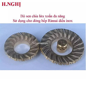 Sen chia lửa Rinnai loại xoắn, Sử dụng cho dòng bếp Rinnai điếu inox RV-365,367,375,377, 6,7DOUBLE