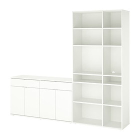 Mua SOSIA  COMBO Kệ lưu trữ kèm tủ 2 gian STO_076  235x37x200cm