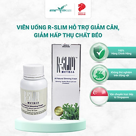 Viên Uống Hỗ Trợ Giảm Cân, Giảm Hấp Thụ Chất Béo R-Slim Đẩy Nhanh Quá Trình Trao Đổi Chất Tăng Sức Đề Kháng Giúp Cơ Thể Khỏe Mạnh (90 viên)