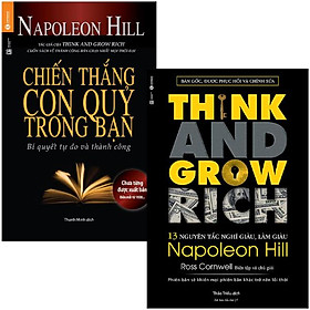 Hình ảnh Combo Sách Kỹ Năng, Tuyệt Chiêu Làm Giàu: Chiến Thắng Con Quỷ Trong Bạn + Think And Grow Rich - 13 Nguyên Tắc Nghĩ Giàu Làm Giàu (Bộ 2 Cuốn)