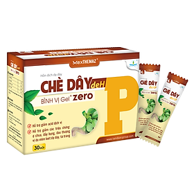 Chè Dây deHP Gel Zero - Dạ Dày Chữ P Xanh Hỗ Trợ Giảm Ợ Chua, Đầy Bụng, Trào Ngược Thực Quản - Dạ Dày, Viêm Loét Dạ Dày - Tá Tràng Dùng Được Cho Người Tiểu Đường (Hộp 30 gói)