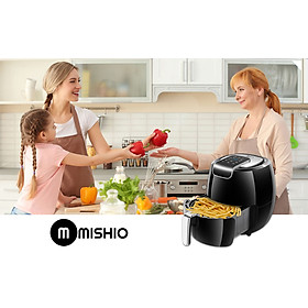Nồi chiên không dầu điện tử Mishio MK165 5.5L – Màu