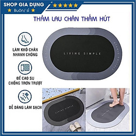 Mua Thảm Lau Chân Nhà Tắm Siêu Thấm Hút  Thảm Chùi Chân Chống Trơn Trượt Cao Cấp 2022